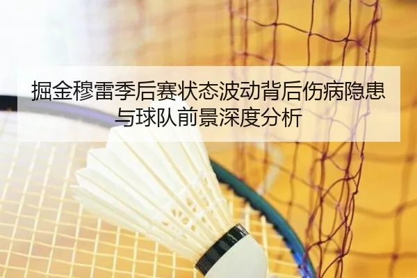 掘金穆雷季后赛状态波动背后伤病隐患与球队前景深度分析